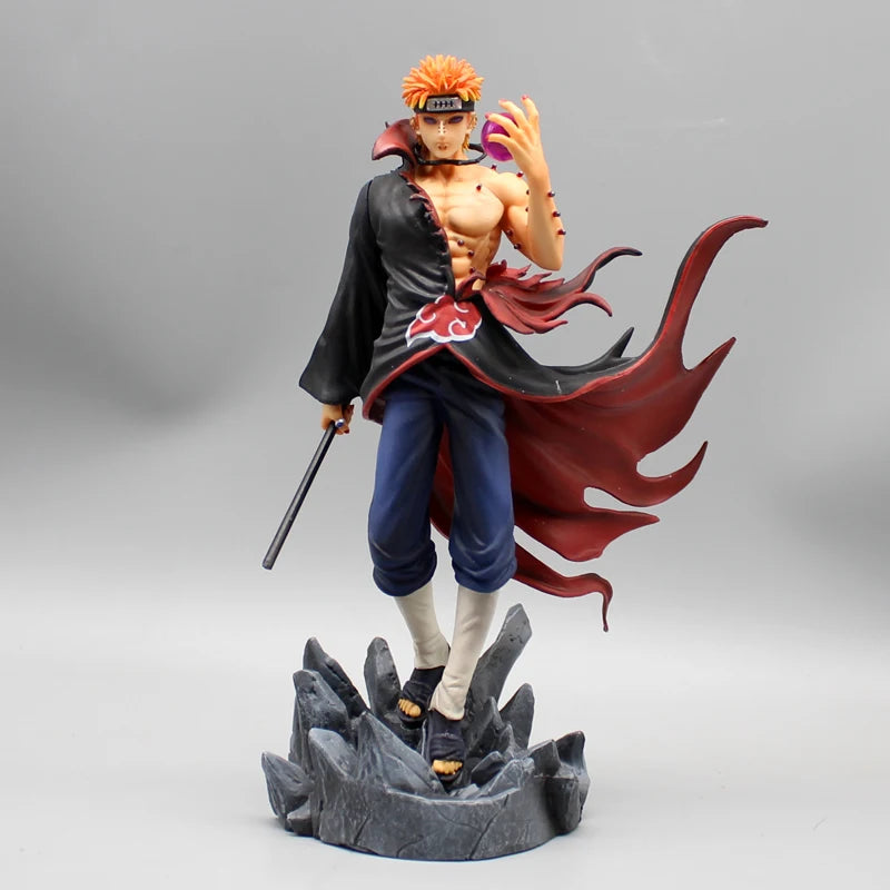 29cm Classic Naruto Pain Figurine Gk Action Figures Model PVC Statue Collectible Decoration Desktop Ornament Birthday Toys Gift 29cm Classic Naruto Pain Figurine Gk Action Figures Model PVC Statue Collectible Decoration Desktop Ornament Birthday Toys Gift